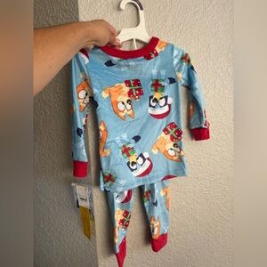 Bluey Christmas Pajama Set Size 2T